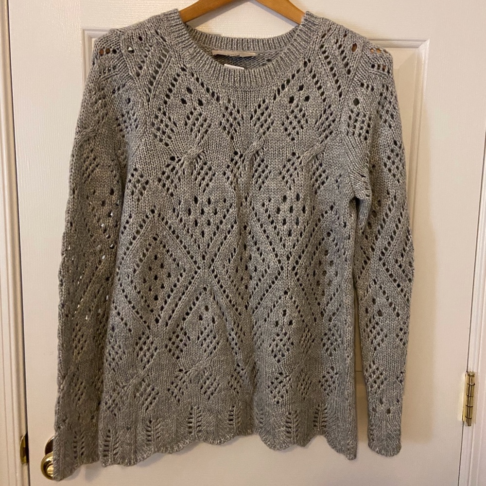 Loft lace sweater